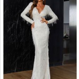 SHEIN sequin maxi gown. Size XL